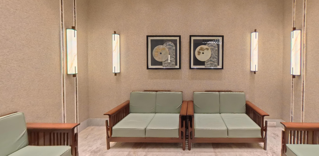 Pushkar Laxmi Sky lounge area virtual tour